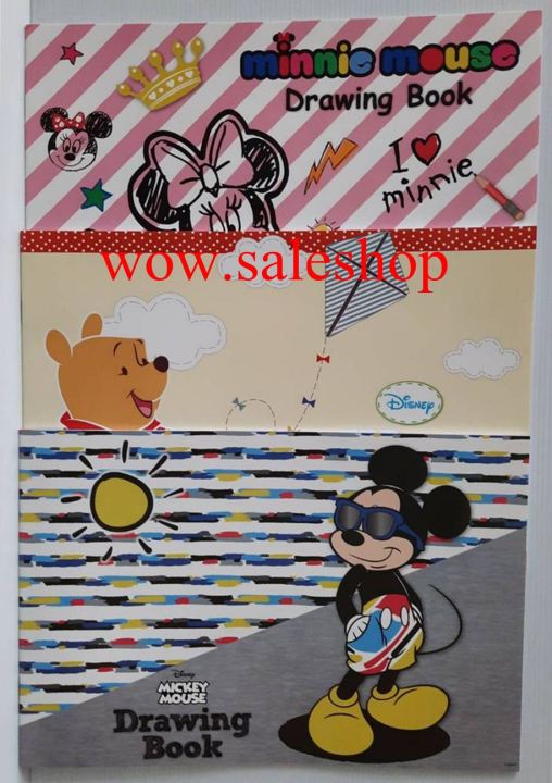 100% genuine cute colorful Mickey Mouse Disney Disney Disney's Minnie Mouse drawing book (ready to ship)