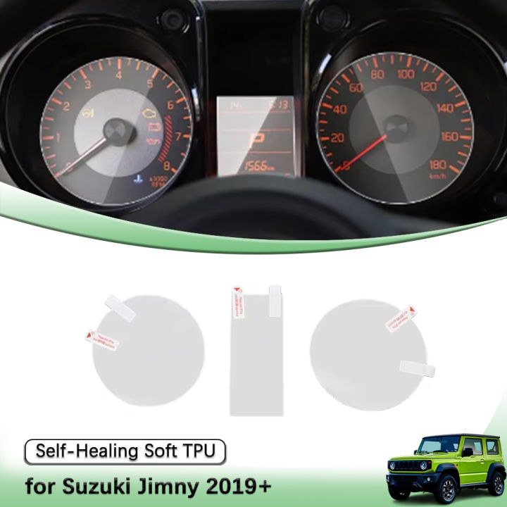 Center Console Dashboard Protection Film TPU for Suzuki Jimny JB64 JB74 2019-2025 Instrument Panel Protect Cover Car Accessories