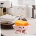 Soap Dish with lid (sabun dani) -Random Color High quality plastic soap dish. 