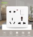 Electric 6 Pin Multi Socket with Indicator. 