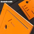 Circular Saw Base Plate Woodworking Cutting Machine Base Plate Backing Positioning Board Circular Saw Rail Tool. 