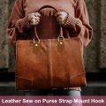 6Pcs Purse Strap Mount Hook for Handbag Sew on Leather Buckle Bag Side D-Ring Clips Replacement Clasp for DIY Bag Shoulder. 