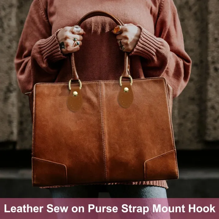 6Pcs%20Purse%20Strap%20Mount%20Hook%20for%20Handbag%20Sew%20on%20Leather%20Buckle%20Bag%20Side%20D-Ring%20Clips%20Replacement%20Clasp%20for%20DIY%20Bag%20Shoulder%20-%20Image%204
