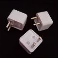 3 Pcs Universal Multi Plug Adapter Super Mobile Multi Plug 3Pin to 2Pin Converter. 