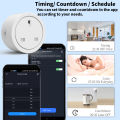 16A UK Plug WiFi Smart Socket With Energy Monitoring, Support CozyLife App, Works With Alexa,  Home Voice Control. 