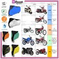 Bike Cover By HIFAZAT Top Covers - For ALL 100cc 110cc 125cc 150cc Bikes - Dust proof Anti Scrtch UV Resistant Motorcycle Covers - Long Life Quality Light Weight Easy To Use. 