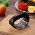 Stainless Steel Creative Hand Press Garlic Press Metal Chopper Mincer Squeezer Crusher Tools. 