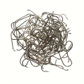 ICERIO 50PCS/100PCS Standard 1X Long Shank Fly Hook Dry&Wet&Nymph&Shrimp Caddis Pupa Streamer Fly Hook Fly Tying Fishing hook. 