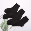 5-Pack Kids Socks Cotton Blend,Crew Socks for Boys and Girls, Comfy Breathable, Solid Color, School White Children Socks. 