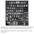 82pc/SET Full Set Sewing Machine Presser Feet Tool Set, Multifunctional & Durable & Professional Presser Foot Accessories Kit.