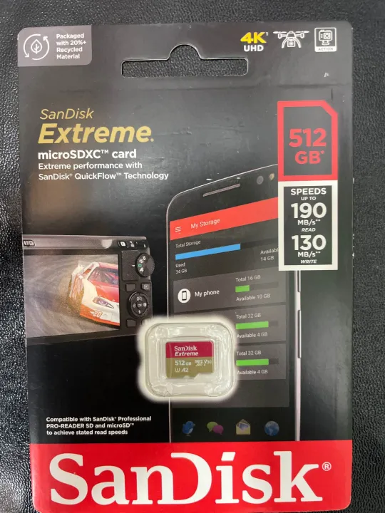 SanDisk%20Extreme%20MicroSDXC%20Class%203%20190MB/s%20Memory%20Card%20-%20Image%204