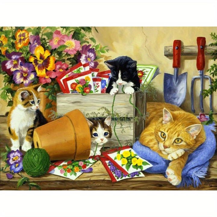 46*28cm%20500%20Pieces%20Jigsaw%20Puzzle%20for%20Adults%20Painting%20The%20Cat%20in%20The%20Bower%20Paper%20Puzzles%20Home%20Decor%20Wall%20Display%20Festival%20%20-%20Image%207