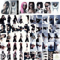 55Pcs/Set HD Printed Lomo Cards, Portrait Collectible Photo Cards, Decorative Collection for Fans.