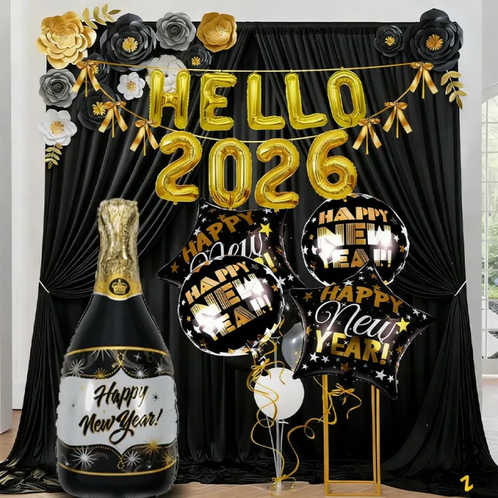 Hello%202026%20Balloons%20Gold%20Banner%20Set%20With%20Giant%20New%20Year%20Bottle%20Balloons,%20Happy%20New%20Year%20Aluminum%20Foil%20Balloons%20Props%20Decoration%20-%20Image%203