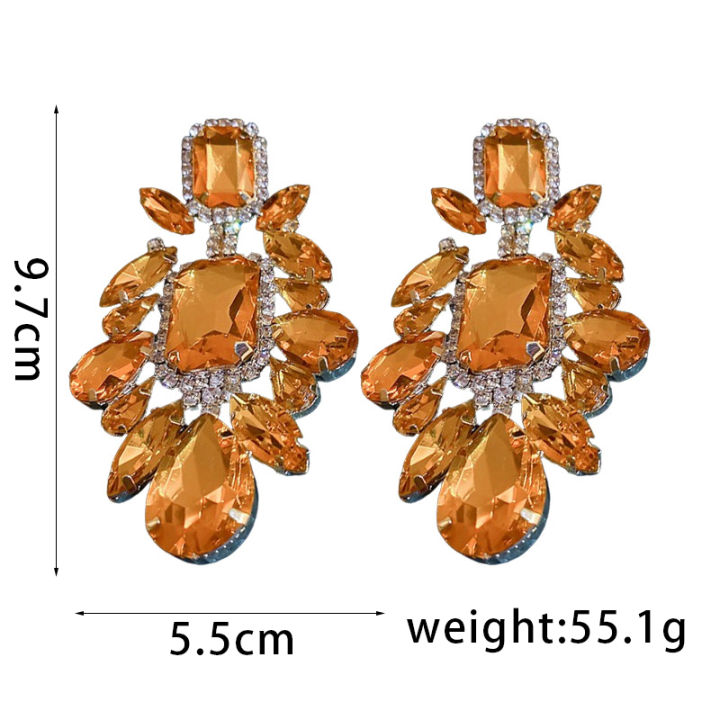 Orange%20Rhinestone%20Geometric%20Earrings%20for%20Women%20Retro%20Exaggerated%20Drop%20Earrings%20Temperament%20Party%20Accessories%20Girls%20Gifts%20-%20Image%206