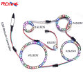 8/16/24/35/45/128bits WS2812B 5050 Pixel LED Circle Ring Addressable RGB LED Module DC 5V for Arduino Raspberry Pi. 