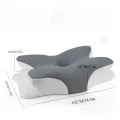 Ice Silk Pillowcase for Hair and Skin Butterfly Shaped Pillowcase for Butterfly Pillow  Minimalist Pillowcase Cover. 