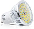 Pack of 4 Elinkume GU10-LED Light Bulb Undimmable Spotlight - 6W Warm White 3000k ,120 Degree Beam Angle 110V(4 Pack). 