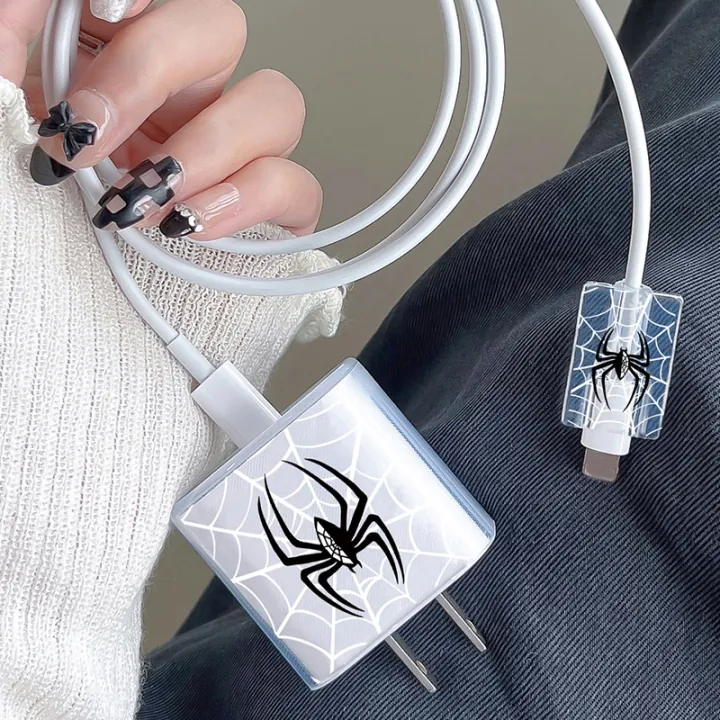 1Set%20Charger%20Spider%20Case%20For%20%20IPhone%2018W%2020W%20Transparent%20Data%20Wire%20Winder%20Cable%20Protectors%20Port%20Breakproof%20Protectio%20-%20Image%204