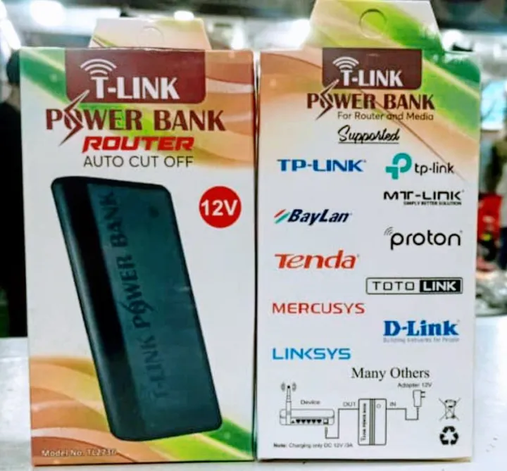 12V 6000MAH Router Power Bank | Daraz.pk