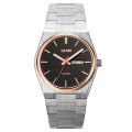 Skmei 9288 japan movt quartz watch price men quartz watches stainless steel strap men wrist watch.