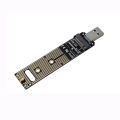 M2 NVMe SSD Enclosure 10Gbps PCIe SSD Case Portable Box USB C USB 3.1 Tool Free External Adapter with Heat Sink Pad for M.2 SSD.