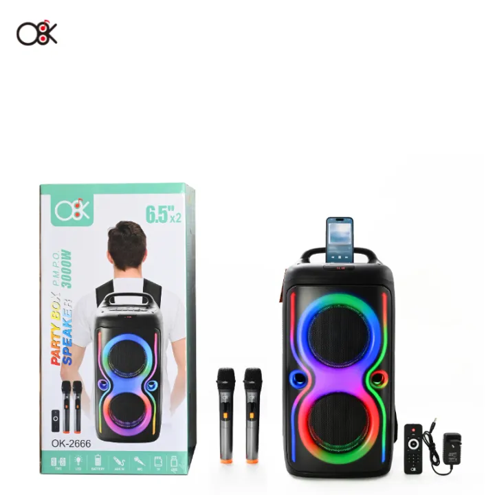 Powerful%203000W%20Speaker%20Bluetooth%205.1%20Party%20Box%20Speaker%20with%20Dual%206.5%E2%80%9D%20Drivers,%20USB/TF%20MP3%20Playback,%204000mAh%20Rechargeable%20Battery,%20RGB%20LED%20Lights,%20TWS%20Stereo%20Pairing,%202%20Microphones,%20Wireless%20Music%20Fun%20%20Party%20Speaker%20-%20Image%207