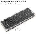 Acrylic Mechanical Keyboard Dust Cover Key Air Cover 40% 60% 65% 75% Keyboard for Waterproof Prevent Pet Treading. 
