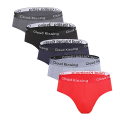 5Pcs Summer Men Briefs Fungi-Proofing Men Panties Male Large Size Panties Breathable Men’s Underwear Comfortable Solid Underpant under wear for men.