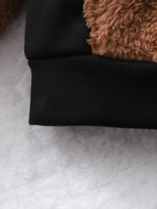 Autumn%20And%20Winter%20Boys%20And%20Boys%20Casual%20Cute%20Bear%20Pattern%20Hooded%20Long%20Sleeved&Long%20Pants%20Hairy%20Two-Piece%20Set%20-%20Image%204