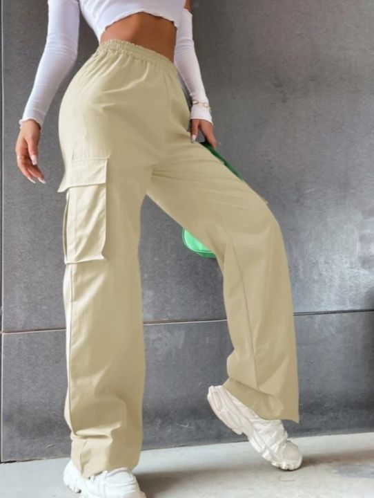 Fashion%20Women%20Baggy%20Joggers%20Pants%20Casual%20Communte%20Female%20Chic%20Straight%20Cargo%20Pant%20Elastic%20High%20Waist%20Elegant%20Oversized%20Trousers%20-%20Image%204