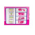 Galaxy Toys Dream 4 in 1 Household Utility Toy Set for Kids | Kitchen Pretend & Play Set for Kids | Washing Machine, Iron, Sewing Machine,Vacuum Cleaner for Girls (Pink). 