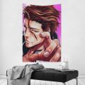Sosuke Aizen Comics Bleach Tapestry Room Decor Wall Cloth Party Hanging Background Room Decor Baby Room. 