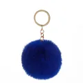 8cm Fluffy Fur Pom Pom Keychains for Women Girls Pompom Pendant   Faux Fur-like Ball Keyring Key Chains Rings Charm Bag Gifts. 