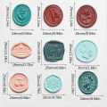 Vintage Wax Seal Stamp metal Seal head handle wax seal diy wax stamp letter craft writing.