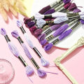12PCS Cross Stitch Thread 8 Meters Embroidery Threads Floss Home Sewing Craft Thread DMC Rainbow Gradient Color. 