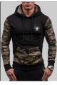 Fashionable And Unique Full Sleeves Commando Hooded Winter Jacket For Men. 