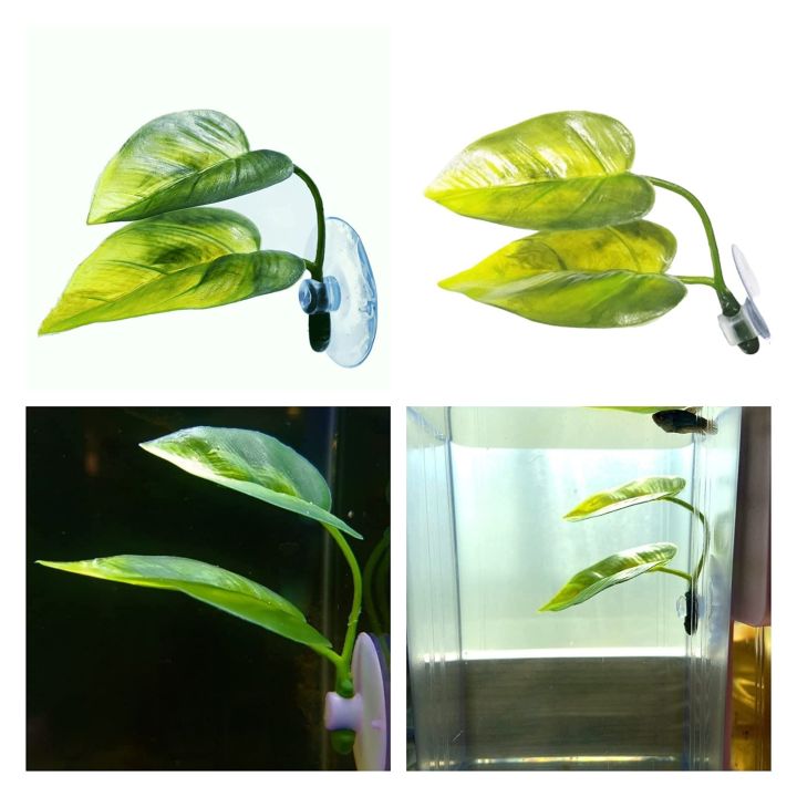 Pets%20Fish%20Tank%20Decor%20Betta%20Relax%20Play%20Plants%20Leaf%20Aquarium%20Decoration%20Fish%20Spawning%20Ornamental%20Artificial%20Leaf%20Hammock%20-%20Image%203