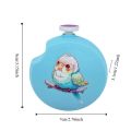 Low Noise Electric Parrot Nail Trimmer Round Mini Bird Nail Cutter with 6 Grinding Heads Parrot Beak Grinder. 