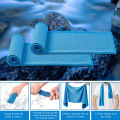 Cooling Towel Breathable Chilly Towel Sports Towel With Storage Box Yoga Towel Gym Towel for Indoor & Outdoor Activities. 