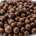 20-100pcs 6/8/10/12mm Wood Loose Beads Natural Crude Wooden Beads For Jewelry Making Bracelet Necklace Earring DIY Keychain.