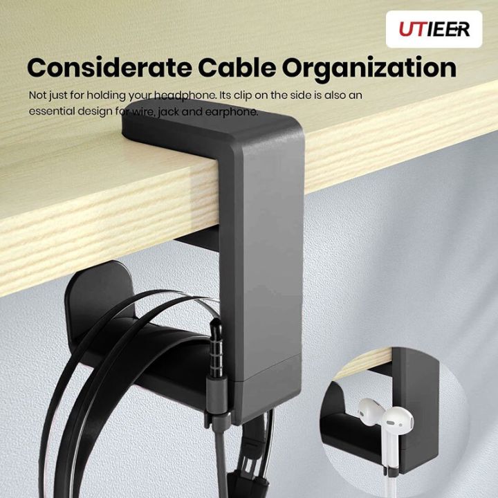 No%20Punch%20Table%20Clip%20Hook%20Headphone%20Holder%20360%20Degree%20Rotating%20Headphone%20Holder%20Miscellaneous%20Storage%20Hanging%20-%20Image%202
