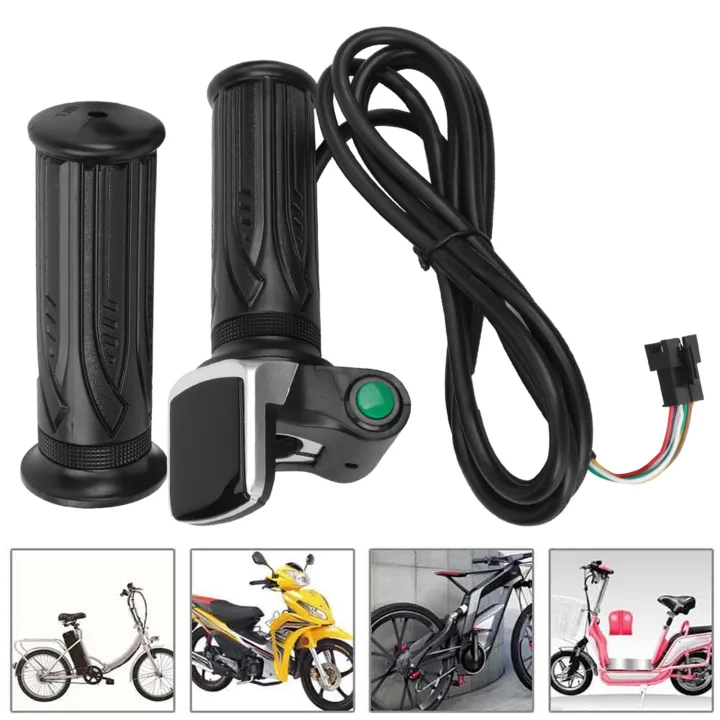 New%2036V/48V%20LCD%20Electric%20Quantity%20Display%20with%20Switch%20EBike%20Speed%20Governing%20Throttle%20Grip%206%20Cores%20Electric%20Throttle%20Grip%20-%20Image%202