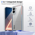 For  Poco M7 Plus 5G Case Air Cushion Silicone TPU Bumper Clear Matte Back Cover Hard Phone Case for  Poco M7 Plus. 