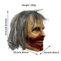 Scary Zombie Mask Halloween Horror Realistic Zombie Latex Mask Carnival Party Costume Prop Adults Zombie Old Lady Full Head Mask. 