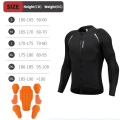 WOSAWE Men's Motorcycle Racing Jacket Off-Road Motocross Breathable Racing Jacket Sports Racing Equipment.