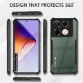 Infinix Note 40 Pro Protective Black Border Crystal Clear Xundd Mobile Back Case Cover.