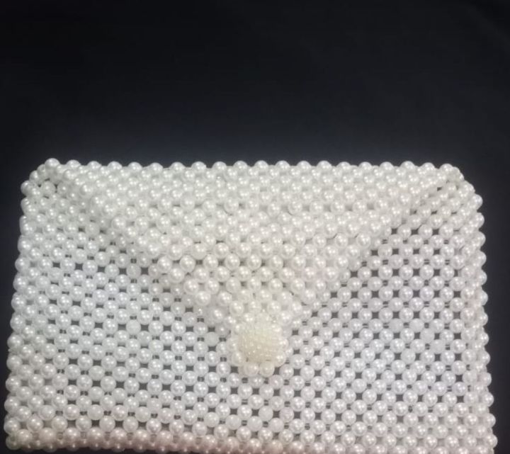 Handmade pearl clutch,purse for girls & women's