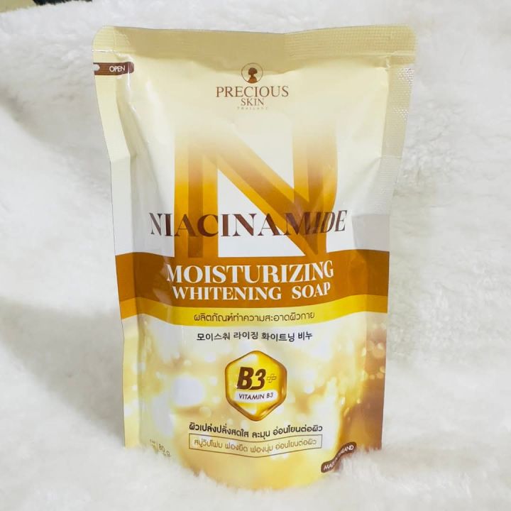 Precious Skin Niacinamide Moisturizing Whitening Soap