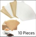 Coffee Filters Cone Shape Disposable Drip Coffee Powder Filter Papers Coffee Cup Strainers Replacement Tea Coffee Filter. 
